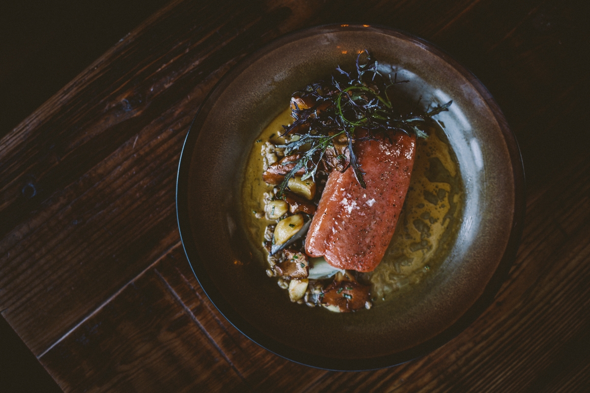 local sustainable Salmon indigenous cuisine First Nations